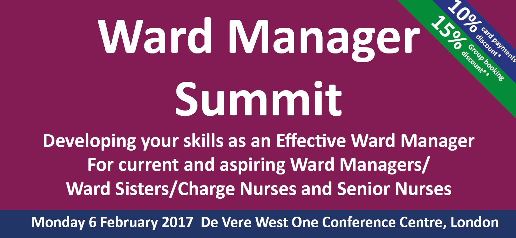 2017-02-06 Ward Manager Summit header