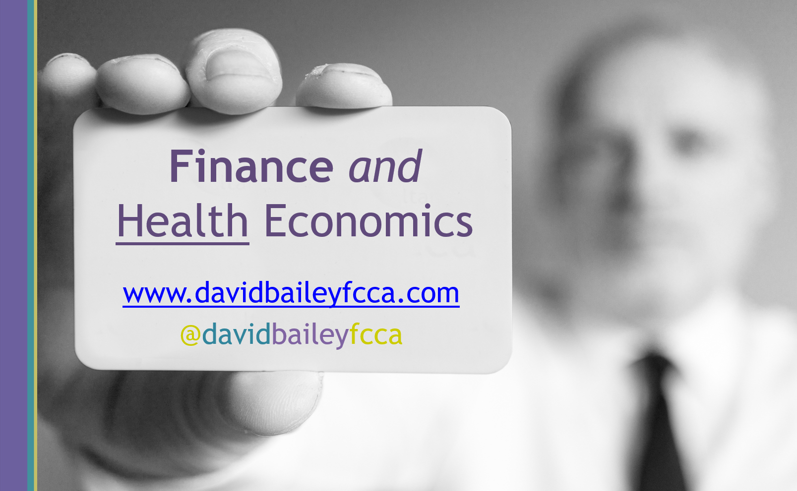 Finance and Health Economics